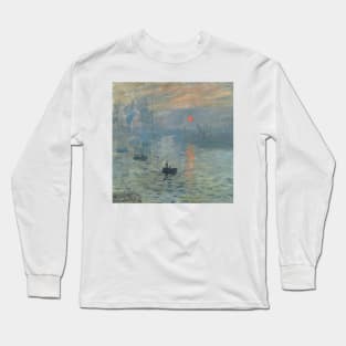 Impression, Sunrise (Monet) Long Sleeve T-Shirt